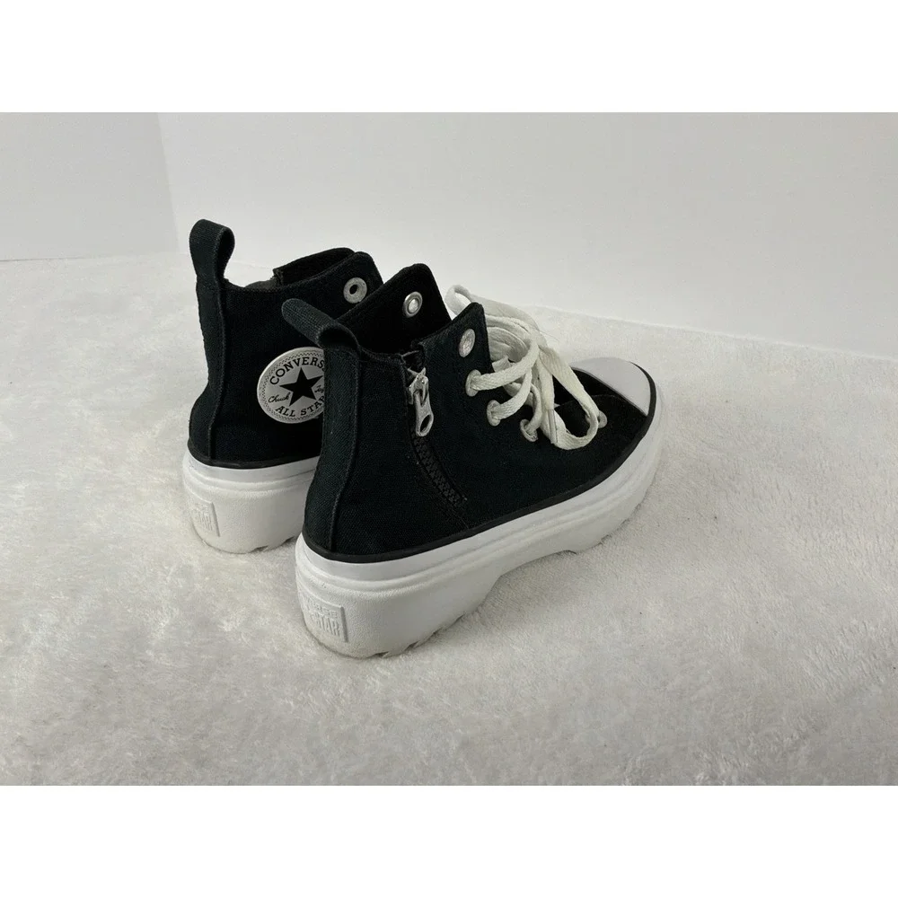 Converse Chuck Taylor All Star Lugged Lift Shoes High Top Zip Youth Sz 1
